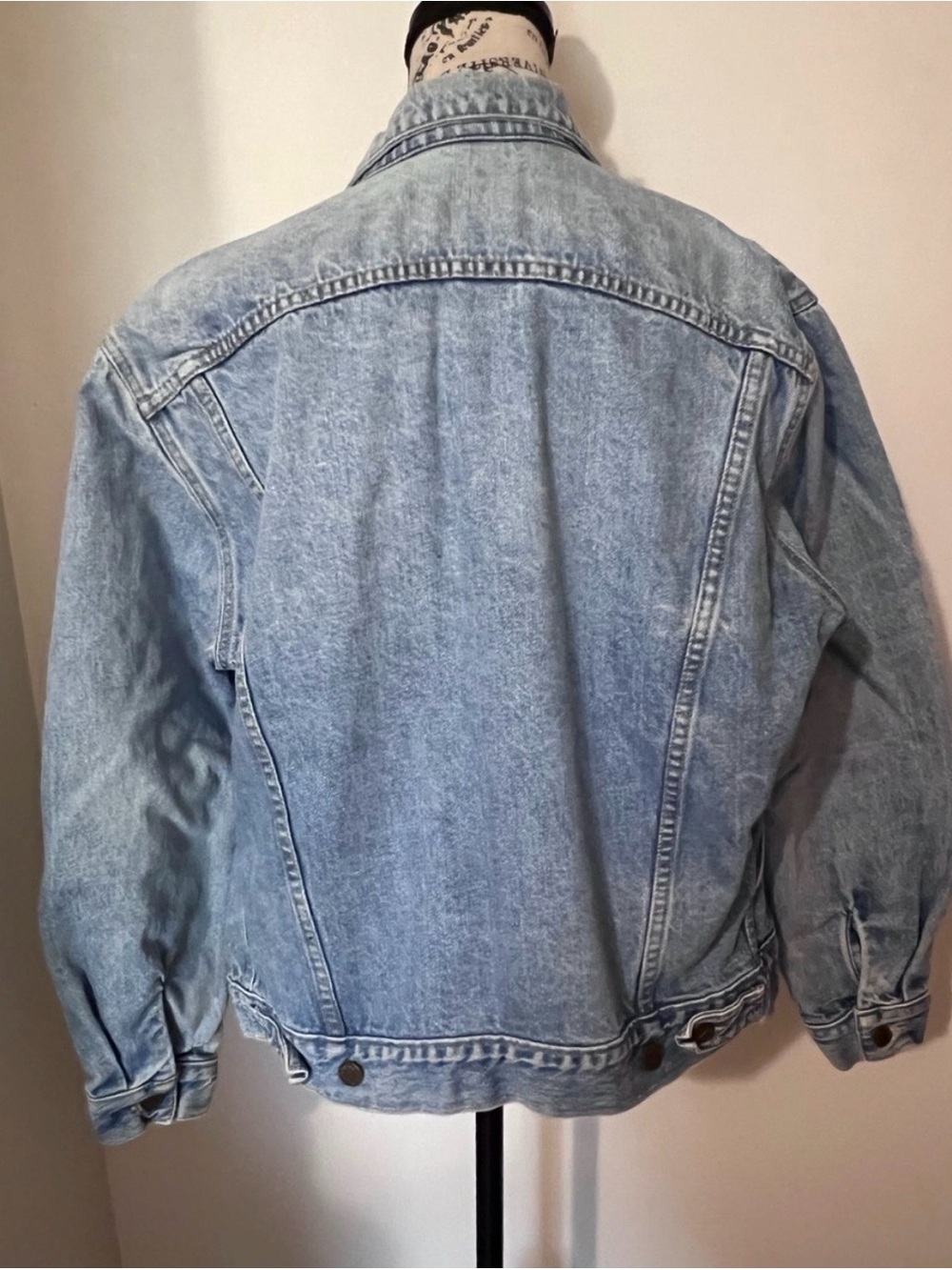 Vintage Guess Georges
Marciano Denim Jacket M
Made in USA 80s 90s Trucker - Picture 6 of 9